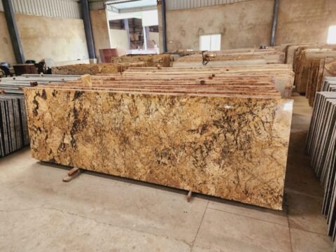 Alaska gold Block cutter slabs granite slabs manufacturers, exporters and suppliers