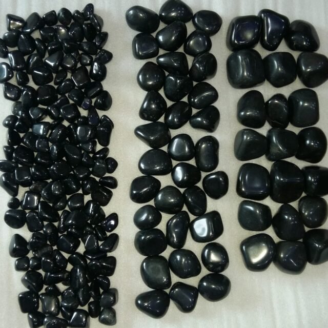 Black Marble Polished Pebble