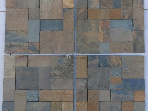 Indian Black Rustic Slate