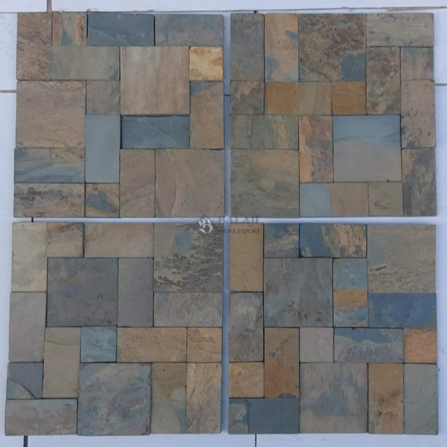 Indian Black Rustic Slate