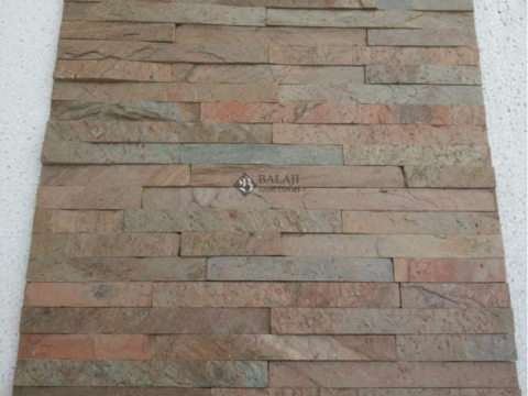 Copper Multi Slate Wall Cladding