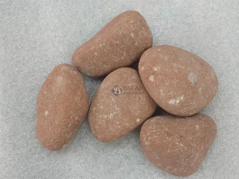 Dholpur Red Stone Pebbles