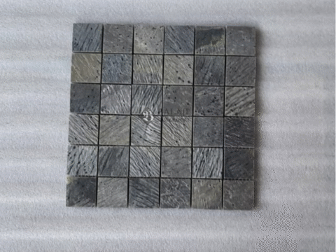 Gold Green Quartzite Mosaic