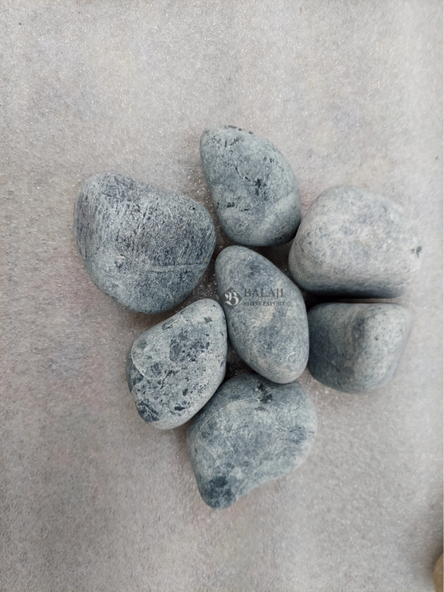 Green Marble Stone Pebbles