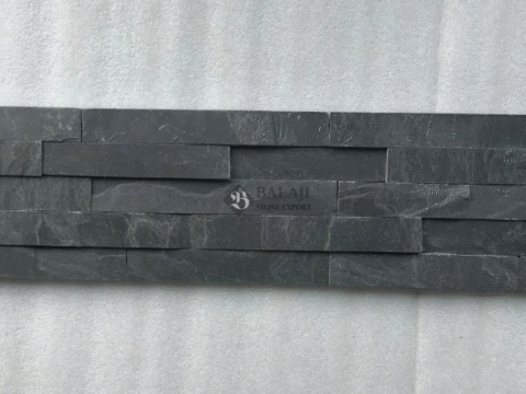 Jak Black Slate Wall Cladding
