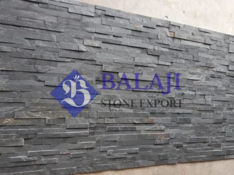 Jak Black Slate Wall Cladding