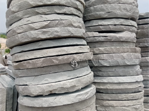 Kandla Grey Round Steps