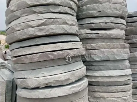Kandla Grey Round Steps