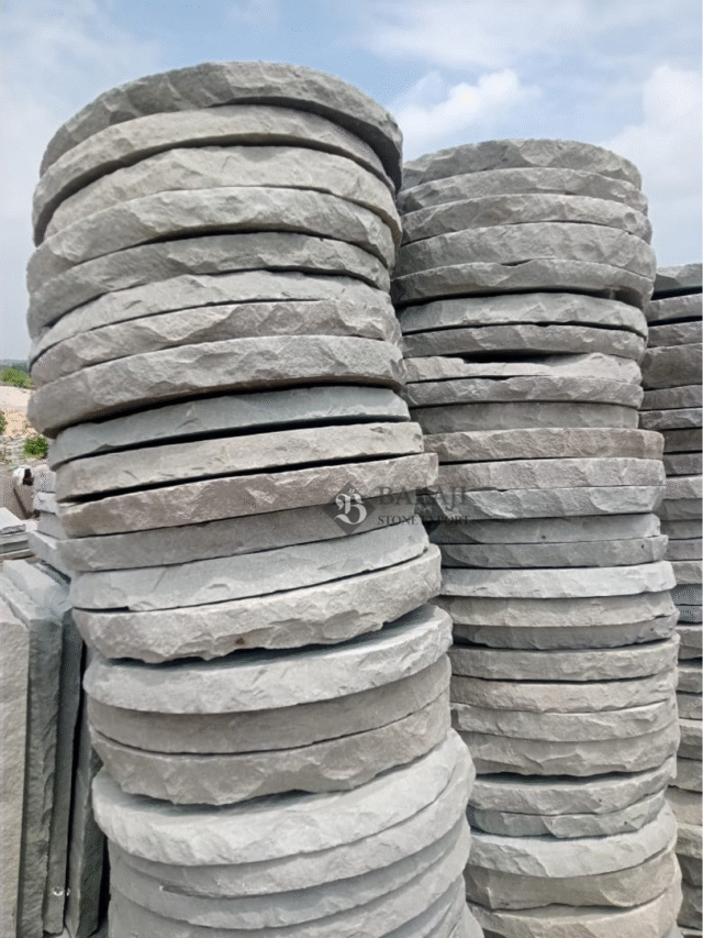 Kandla Grey Round Steps