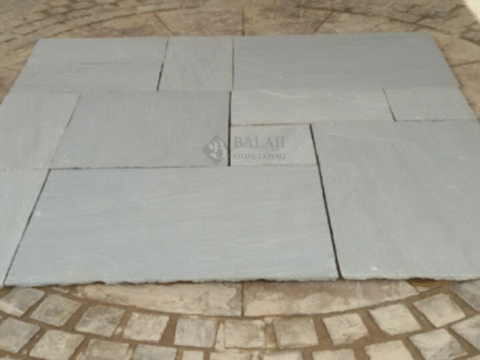 Kandla Grey Sandstone Paving