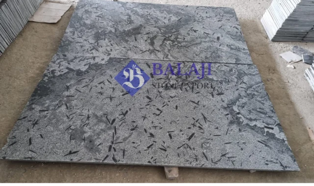Silver Grey Matrix Quartzite Polished Finish
