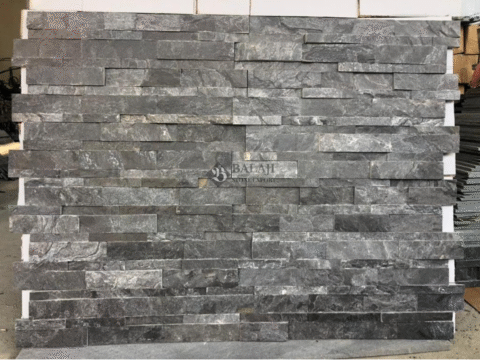 Monsoon Black Quartzite Wall Cladding