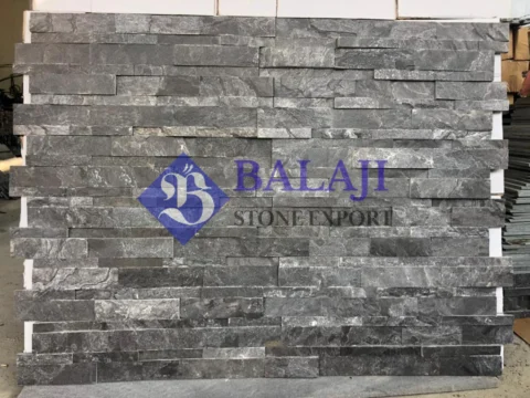 Monsoon Black Quartzite Wall Cladding