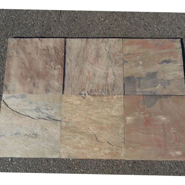 Multi Pink Indian Slate