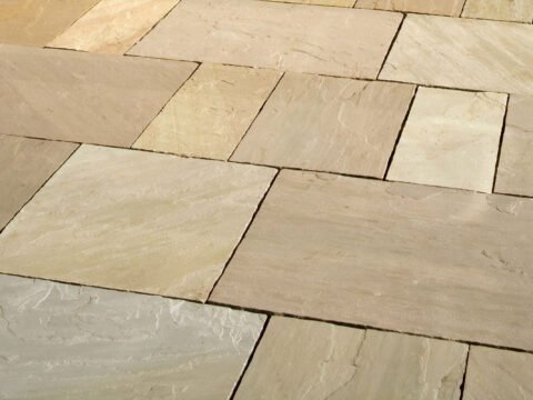 Raj Green Sandstone Patio