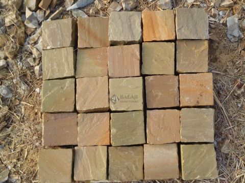 Raj Green Sandstone Pavers