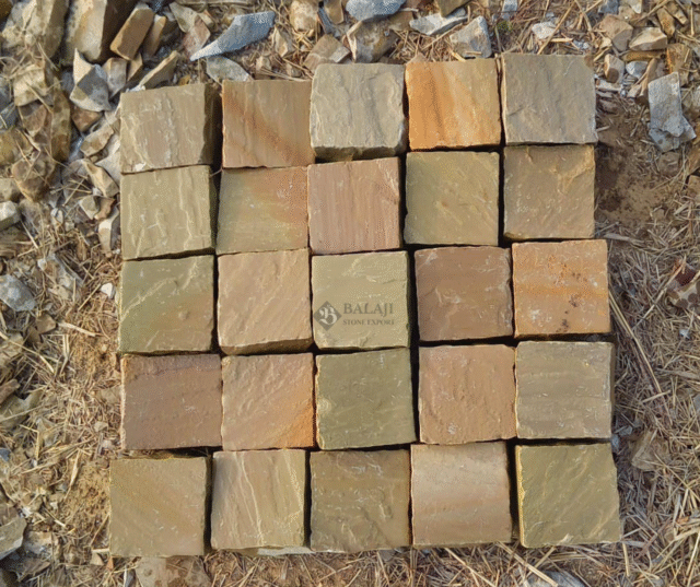 Raj Green Sandstone Pavers