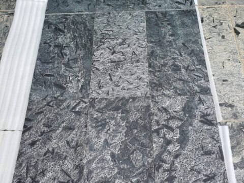 Silver Grey Matrix Quartzite Pool Tiles