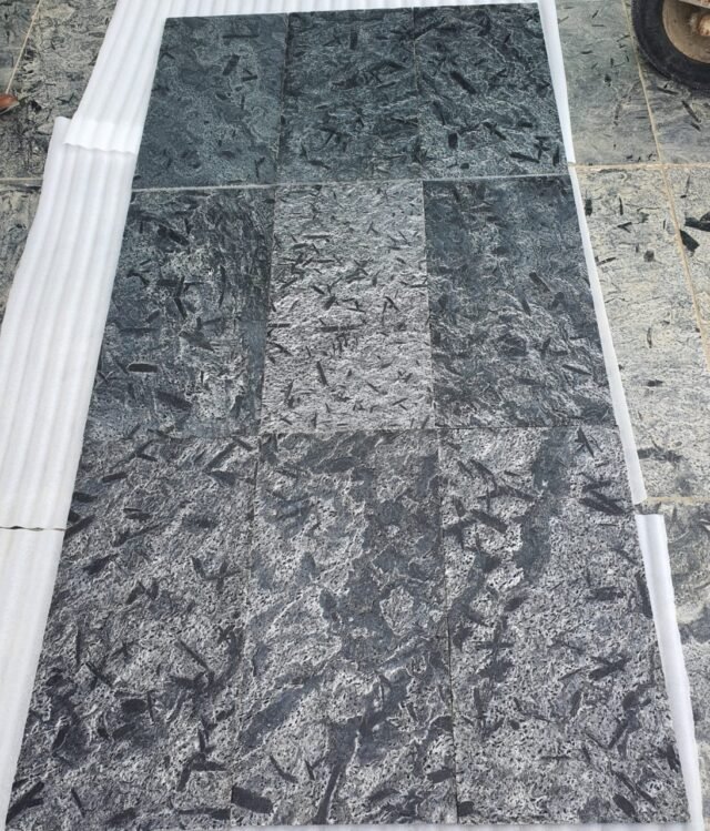 Silver Grey Matrix Quartzite Pool Tiles
