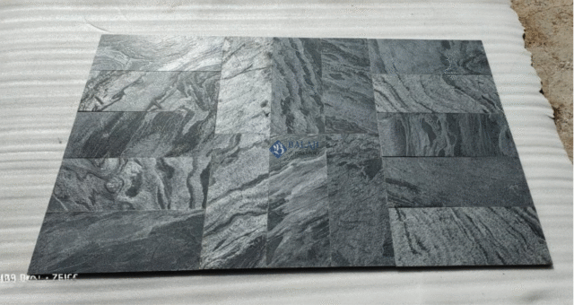 Silver Grey Slate Polished