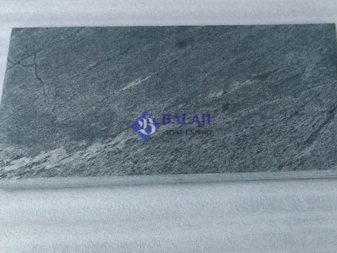 Silver Shine Slate Pool Coping
