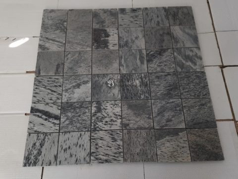 Silver Shine Slate Mosaic