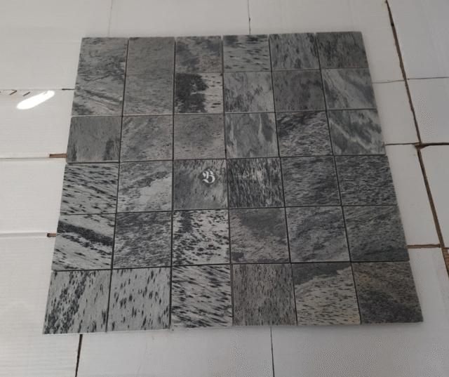 Silver Shine Slate Mosaic