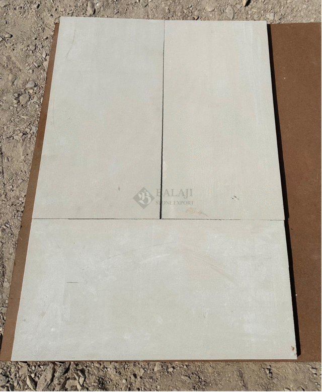 White Mint Honed Sandstone