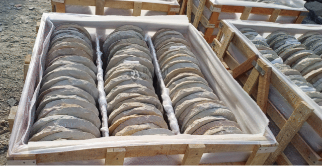 White Mint Step Stone Pavers