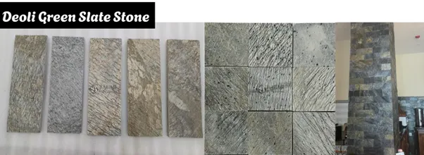 Deoli Green Slate Stone Tiles