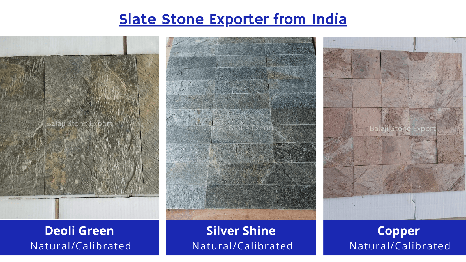 Slate Stone Exporter in India